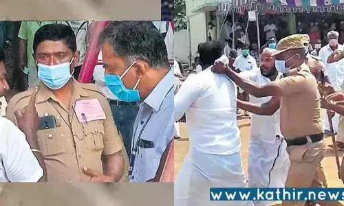 துணை ஆட்சியரை மிரட்டி அனுப்பிய தி.மு.க. வேட்பாளர்!