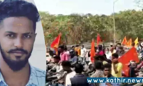 இஸ்லாமியர்கள் வசிக்கும் தெருவில்   சென்ற பஜ்ரங்தள் நிர்வாகி இறுதி ஊர்வலத்தில் கலவரம்!