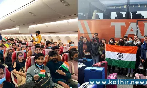 இந்திய வெளியுறவுத்துறை சாதனை: 240 இந்தியர்களுடன் டெல்லிக்கு வரும் 3வது விமானம்!