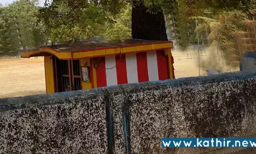 விபத்தில் உயிரிழந்த குரங்கின் உடல் கோயில் வளாகத்தில் அடக்கம்!