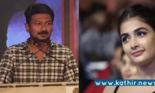 அரபிக்குத்து பூஜாவை புகழ்ந்த உதயநிதி