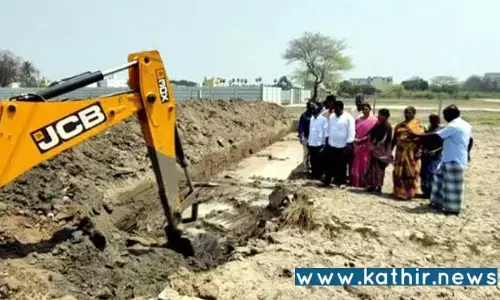 சென்னை அருகே ஆக்கிரமிக்கப்பட்ட ரூ.5 கோடி மதிப்பிலான கோயில் குளம் மீட்பு!