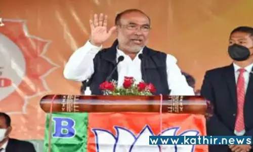 மணிப்பூர் மாநிலத்தில் 17 தொகுதிகளில் பாஜக முன்னிலை!