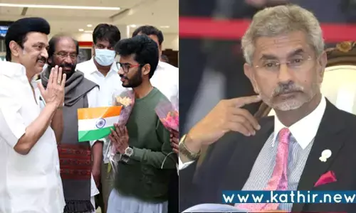 மாணவர்களை பத்திரமாக மீட்ட மத்திய அமைச்சர் ஜெய்சங்கருக்கு முதலமைச்சர் நன்றி!