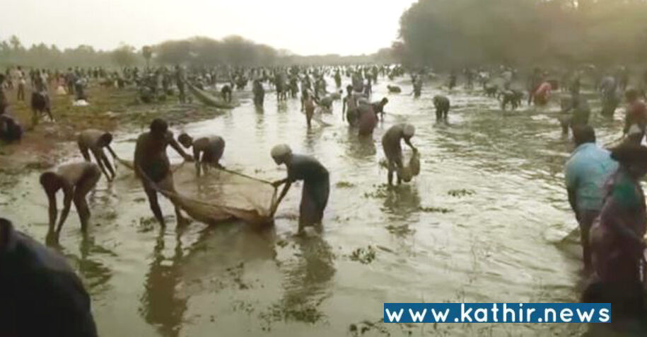 மதுரை மேலூரில் மீன்பிடி திருவிழா: ஆயிரக்கணக்கில் பொதுமக்கள் பங்கேற்பு!
