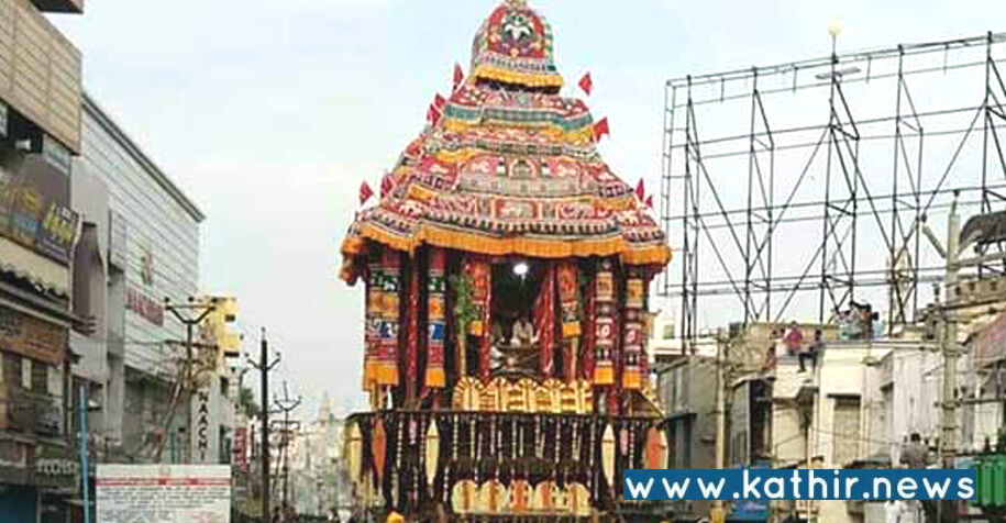 61 ஆண்டுக்கு பின்னர் குடுமியான்மலை சிசாகிரீஸ்வர் கோயிலில் தேரோட்டம்!