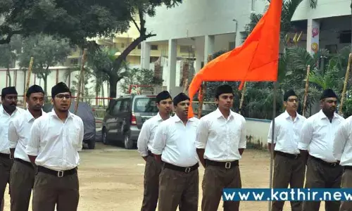 தமிழக இளைஞர்கள் ஆர்.எஸ்.எஸ்.சில் சேருவதற்கு ஆர்வம்: தலைவர் குமாரசாமி தகவல்!