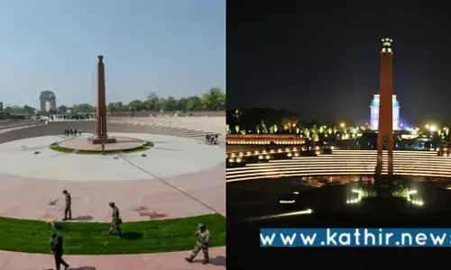 பா.ஜ.க அரசின் முயற்சி: பத்ம விருது பெற்றவர்கள் போர் நினைவகத்தில் பார்வை!