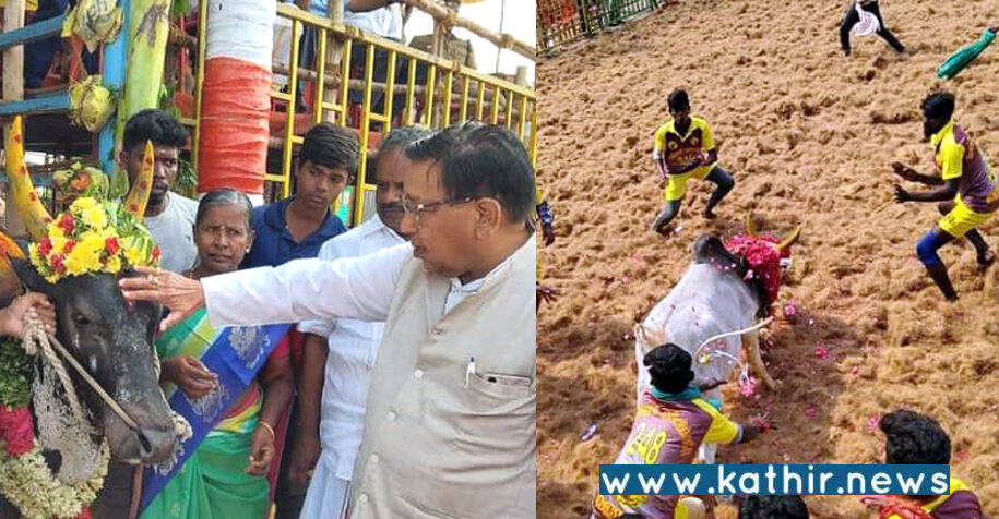 தருமபுரி: சோகத்தூரில் ஸ்ரீசெல்லியம்மன் ஜல்லிக்கட்டு திருவிழா: சிறப்பு அழைப்பாளராக Dr.SK மிட்டல் கலந்து கொண்டார்!