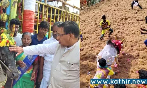 தருமபுரி: சோகத்தூரில் ஸ்ரீசெல்லியம்மன் ஜல்லிக்கட்டு திருவிழா: சிறப்பு அழைப்பாளராக Dr.SK மிட்டல் கலந்து கொண்டார்!