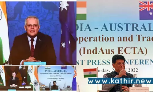 இந்தியா-ஆஸ்திரேலியா உடனான ECTA ஒப்பந்தம்: வணிகத்தை இரட்டிப்பாக்க முயற்சி!