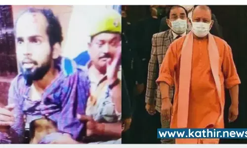 யோகி அடிக்கடி செல்லும் கோவிலுக்குள் அல்லாஹு அக்பர் என கத்திகொண்டே ஆயுதத்துடன் உள்ளே நுழைந்த மர்ம நபர்