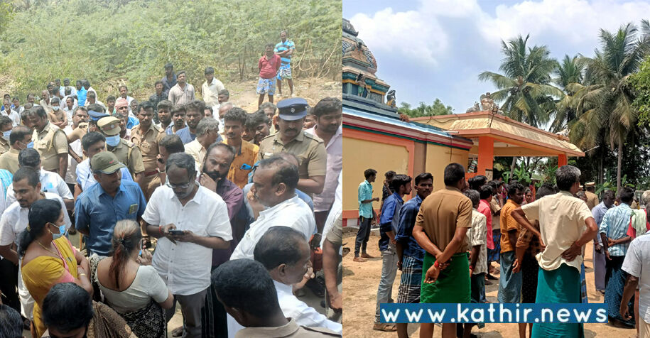 கோயிலை இடிக்க வந்த வருவாய்த்துறையை திருப்பி அனுப்பிய இந்து முன்னணி!