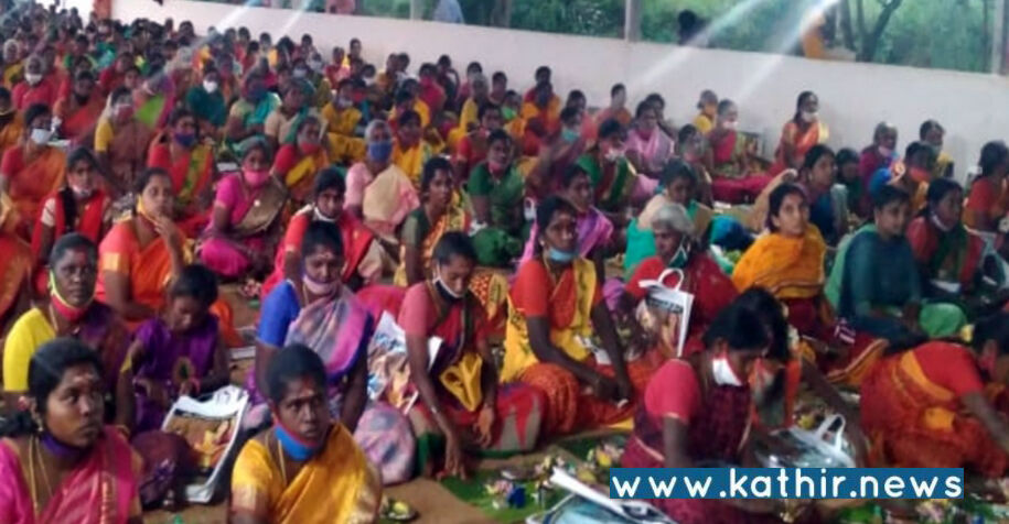 திருப்பூரில் இந்து அன்னையர் முன்னணி நடத்தும் காப்பு அணியும் விழா!