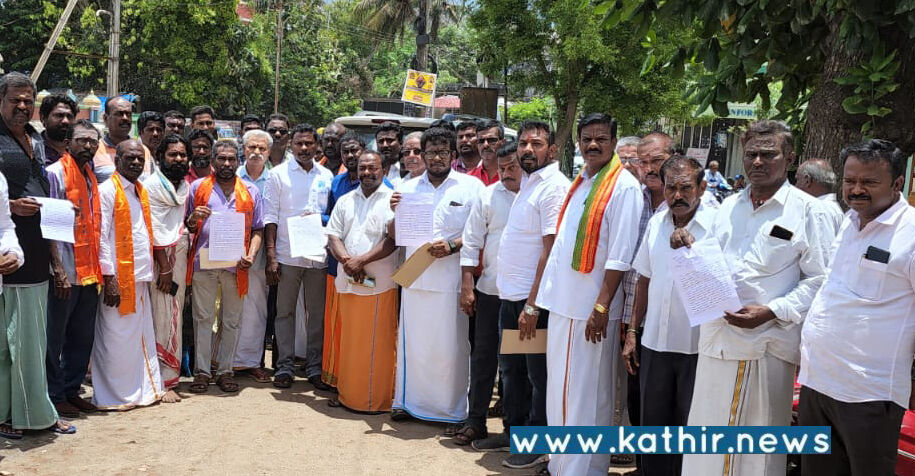 ஆழித்தேர் வீதியை கலைஞர் வீதியாக மாற்ற தி.மு.க. முயற்சி: தடுத்து நிறுத்த இந்து முன்னணி புகார்!