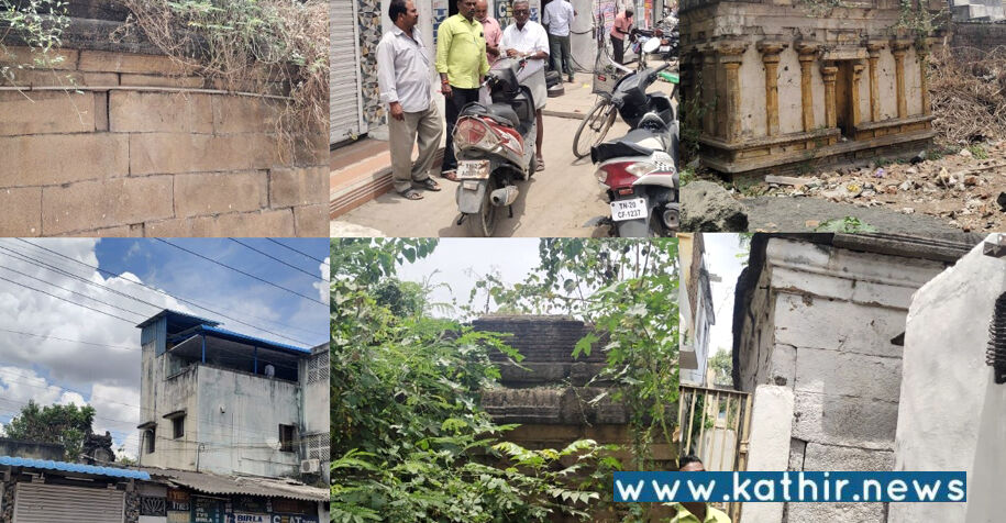 டயர் கடைக்காக மூடப்பட்ட கோயிலை மீண்டும் புனரமைக்க இந்து முன்னணி வலியுறுத்தல்!