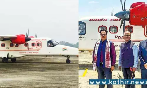 உள்நாட்டிலேயே தயாரான டோர்னியர் விமானத்தின் முதல் பயணம்: மத்திய அமைச்சர் பங்கேற்பு!