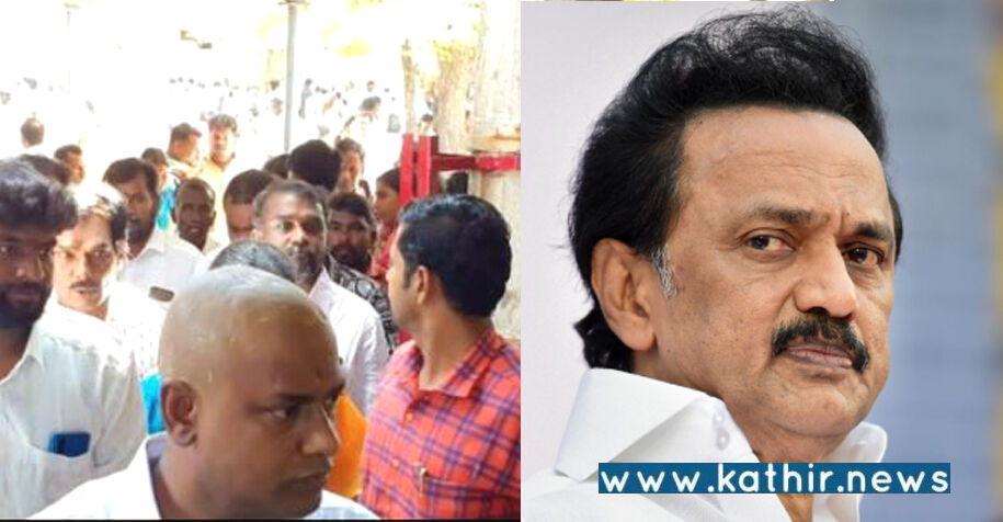 தேர்தல் வெற்றி: அம்மன் கோயிலில் மொட்டை அடித்து நேர்த்திகடன் செலுத்திய தி.மு.க எம்.எல்.ஏ.!