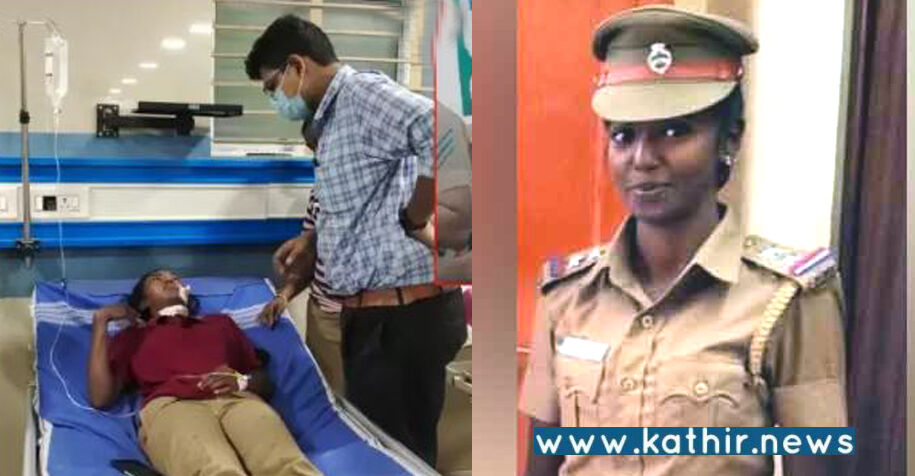 அபராதம் விதித்தற்கு திருவிழாவில் பெண் எஸ்.ஐ'க்கு கத்தி குத்து - தமிழகத்தில் தறிகெட்டு நிற்கும் சட்டம், ஒழுங்கு