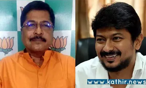 உதயநிதிக்கு வயிற்றுவலி வந்தாலும் அதற்கு மத்திய அரசுதான் காரணம் என்று சொன்னாலும் சொல்வார்கள் - எஸ்.ஆர்.சேகர்