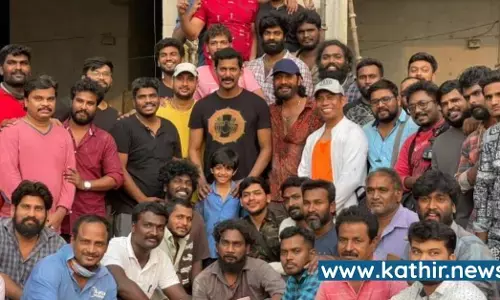 வெற்றிகரமாக லத்தி படப்பிடிப்பை நிறைவு செய்த விஷால்