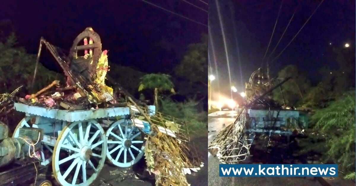 தஞ்சை தேர் விபத்து என்ன நடந்தது? - காரணம் உயர்த்தப்பட்ட சாலையா? அல்லது முறையாக அமைக்கப்படாத மின்கம்பியா?