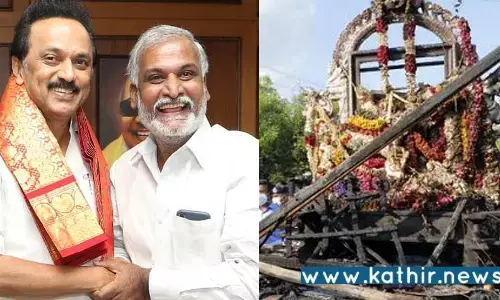 தஞ்சை தேர் திருவிழா அரசுக்கு தெரியாமல் நடந்தது: அறநிலையத்துறை அமைச்சர் சேகர்பாபு