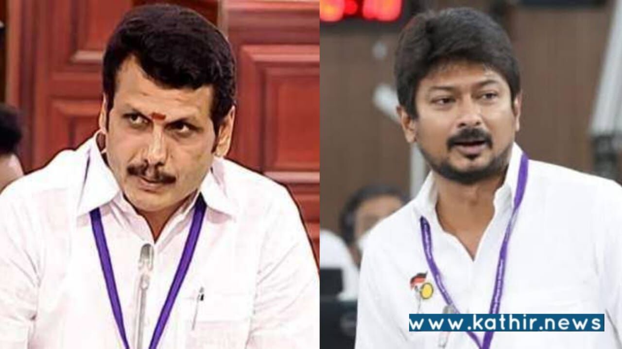 சட்டப்பேரவை நேரத்தை உதயநிதியை புகழ்வதற்கு செலவிட்ட அமைச்சர் செந்தில்பாலாஜி