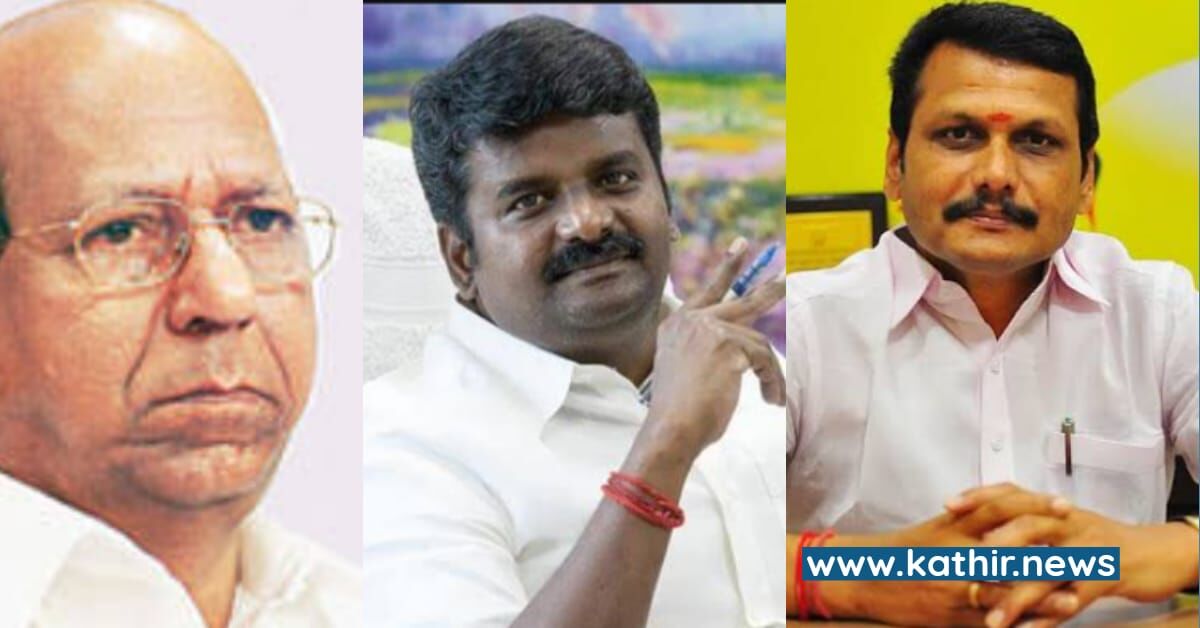 'அன்னைக்கு ஆற்காடு வீராசாமி, இன்னைக்கு செந்தில்பாலாஜி' -  விஜயபாஸ்கர் ஏன் இப்படிக் கூறினார்?