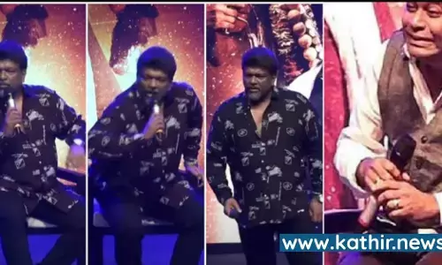 ஏ.ஆர்.ரகுமான் முன்னிலையில் மைக்கை விட்டெறிந்த பார்த்திபன் ஏ.ஆர்.ரகுமான் முன்னிலையில் மைக்கை விட்டெறிந்த பார்த்திபன்