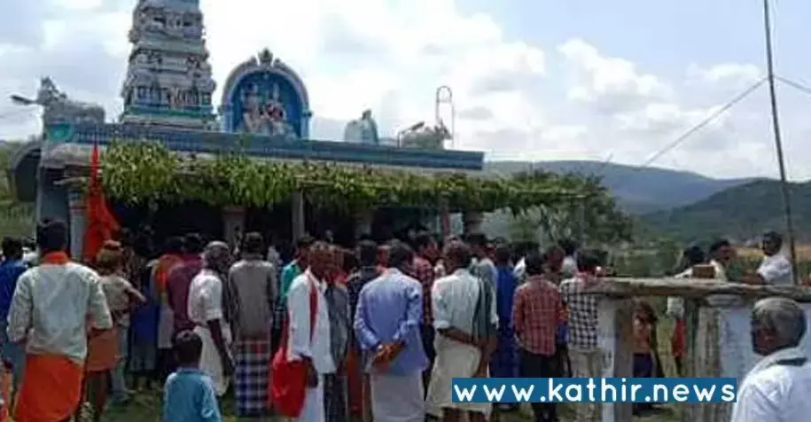 3 ஆண்டாக பூட்டப்பட்ட சிக்கூர் பசுவேஸ்வரர் கோயில் - களத்தில் இறங்கிய இந்து முன்னணி!