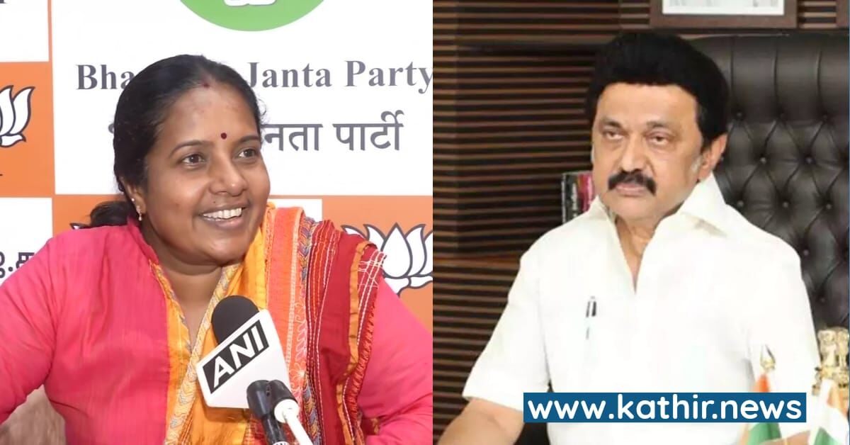 'முதல்வர் ஸ்டாலினுக்கு எதிரிகள் வெளியில் இல்லை, அவங்க ஆட்களே போதும்' - யாரை குறிப்பிடுகிறார் வானதி சீனிவாசன்?