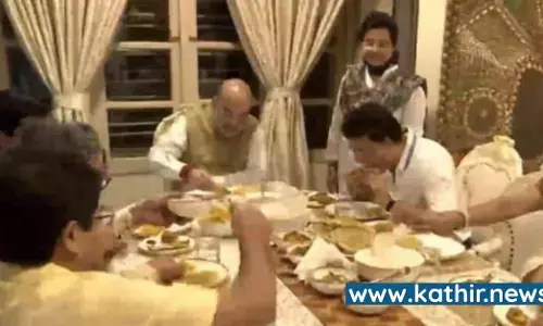 கங்குலி வீட்டில் உள்துறை அமைச்சர் அமித் ஷாவிற்கு இரவு விருந்து கங்குலி வீட்டில் உள்துறை அமைச்சர் அமித் ஷாவிற்கு இரவு விருந்து