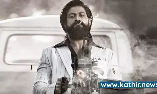 பாகுபலி வசூல் சாதனையை முறியடிக்க போகும் கே.ஜி.எஃப் 2 பாகுபலி வசூல் சாதனையை முறியடிக்க போகும் கே.ஜி.எஃப் 2