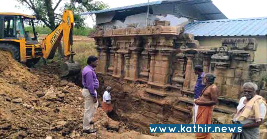 மனு அளித்தும் மெத்தனமாக இருந்த தி.மு.க. அரசு: மண்ணுக்குள் புதைந்த 13ம் நூற்றாண்டு கோயில்!