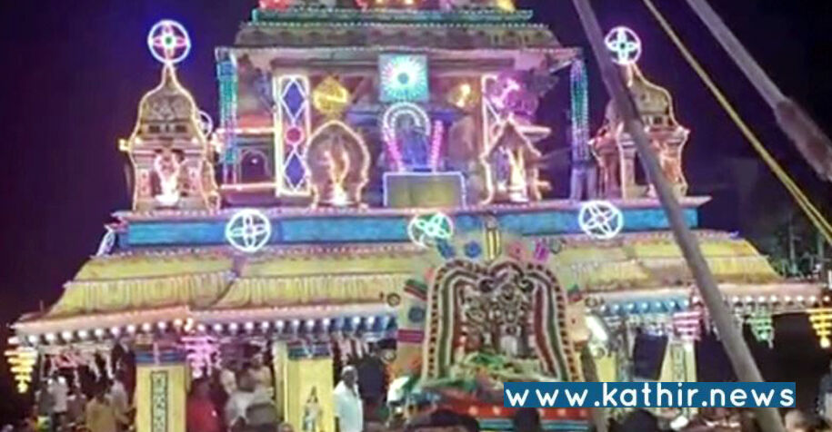 திருவாரூரில் தியாகராஜர் கோயிலில் தெப்பத் திருவிழா கோலாகலம்