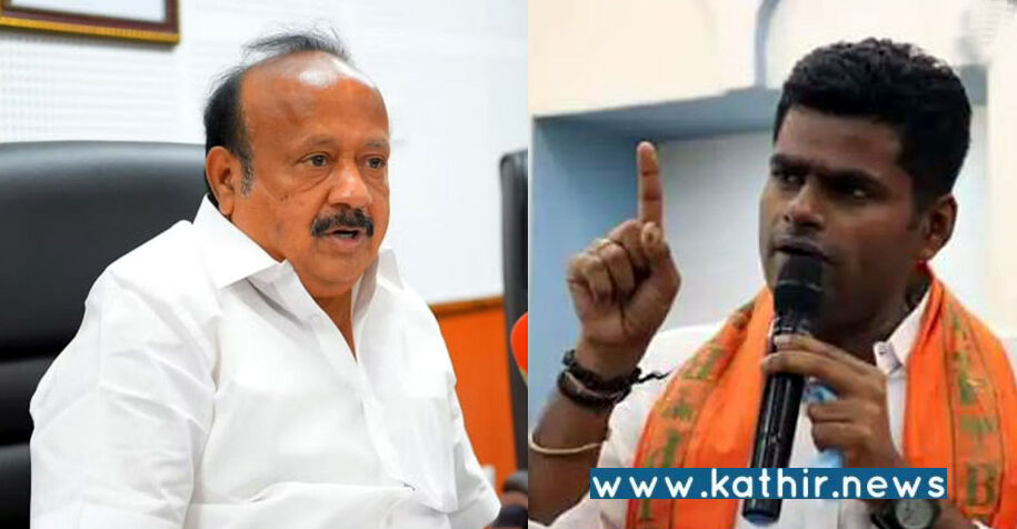 அண்ணாமலை சொந்த ஊரை தாண்ட முடியாது - தி.மு.க அமைச்சர் எம்.ஆர்.கே.பன்னீர்செல்வம் எச்சரிக்கை!