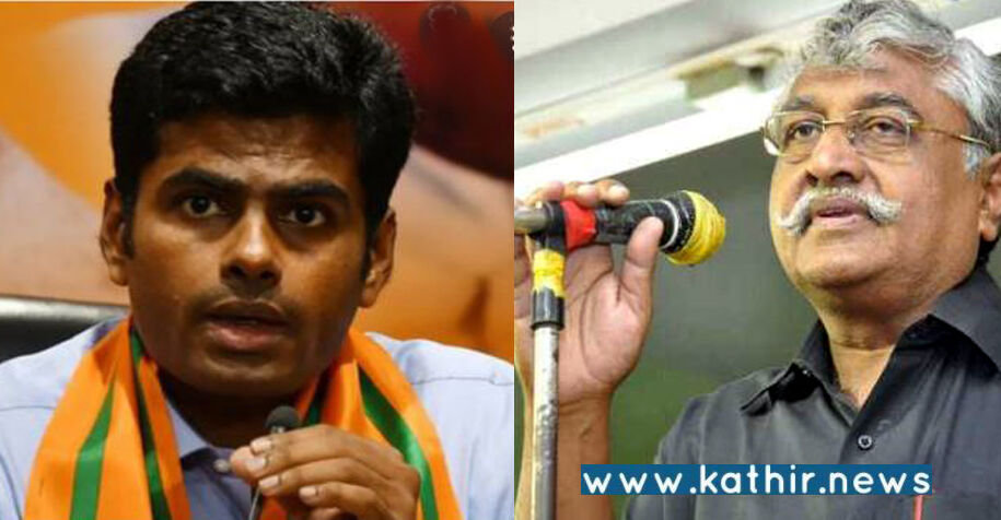 தி.மு.க. கெடுவிதித்தால் அண்ணாமலை கூட்டத்தில் பேச ஆள் இருக்க மாட்டார்கள் - சுப.வீரபாண்டியன் மிரட்டல்