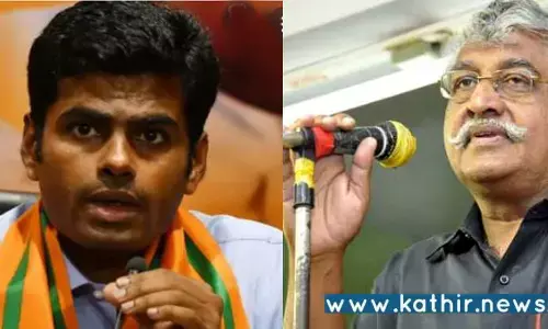 தி.மு.க. கெடுவிதித்தால் அண்ணாமலை கூட்டத்தில் பேச ஆள் இருக்க மாட்டார்கள் - சுப.வீரபாண்டியன் மிரட்டல்