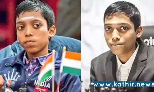 நள்ளிரவில் உலக அளவிலான சதுரங்க போட்டி, பகலில் பள்ளி தேர்வு - அசால்ட்டாக அசத்தும் பிரக்ஞானந்தா!