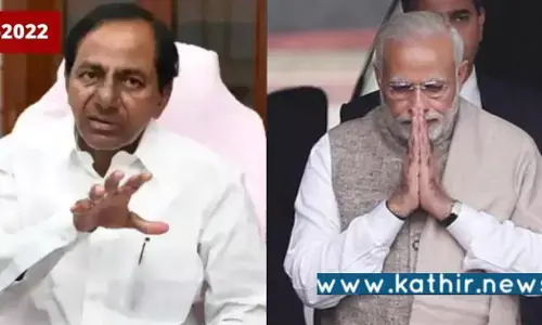 பிரதமர் வருகையின் போது பள்ளி மாணவன் போல் எஸ்கேப் ஆன தெலுங்கானா முதல்வர் - அவ்வளவு பயமா?