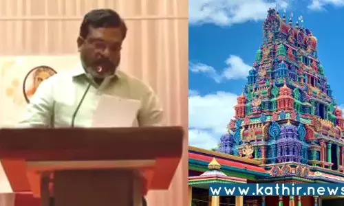 இந்து மதத்தை எதிர்ப்பே திராவிடம் - புது ரூட்டை பிடிக்கும் திருமாவளவன்
