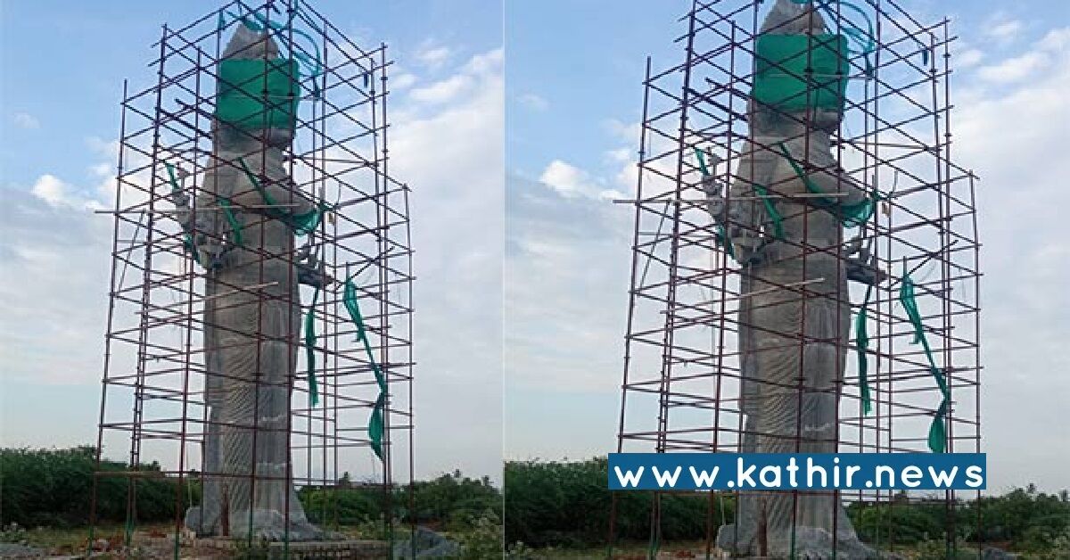 தமிழகத்தில் முதல் முறையாக நவகாளி அம்மனுக்கு 71 அடி உயரத்தில் சிலை! 10 கைகளுடன் பிரம்மாண்ட தோற்றம்!