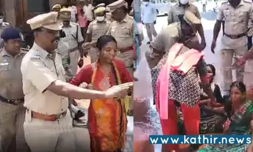 தி.மு.க பிரமுகர் அபகரித்த நிலத்தை மீட்க வலியுறுத்தி குடும்பமே ஆட்சியர் அலுவலத்தில் தீக்குளிப்பு முயற்சி!