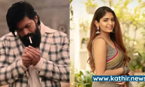 என்னோட க்ரஷ் யஷ் - வெளிப்படையாக கூறும் அதிதி ஷங்கர்