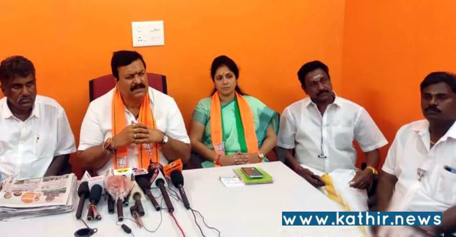 கோயில்களை இடிப்பதுதான் உங்க திராவிட மாடலா - பா.ஜ.க பொறுப்பாளர் சுதாகர் ரெட்டி!