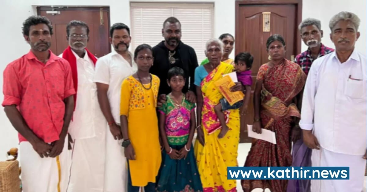 அனைவரும் கைவிட்ட நிலையில் 'ஜெய்பீம்' நிஜ கதாபாத்திர குடும்பத்திற்கு 5 லட்சம் சொன்னபடி நிதி வழங்கிய ராகவா லாரன்ஸ்