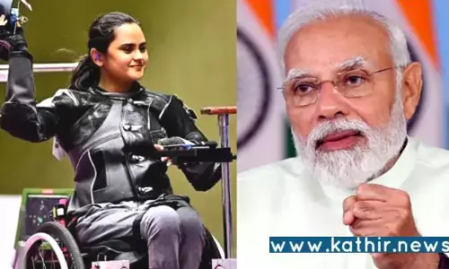 துப்பாக்கிச் சுடும் போட்டி 2வது தங்கம் வென்ற அவனி லெகாராவுக்கு பிரதமர் மோடி பாராட்டு!