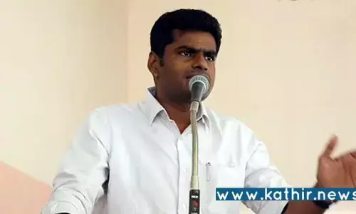 வடம் பிடித்து இழுக்கப்படும் வம்பு, தக்கலை அருகே சிக்கலை உருவாக்கும் திமுக - அண்ணாமலை குற்றச்சாட்டு!