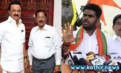 எம்.பி. சீட் கிடைக்காத விரக்தியில் ஆர்.எஸ்.பாரதியின் பிராமின், நான் பிராமின் பேச்சு - அண்ணாமலை கண்டனம்!